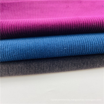 High quality durable using various 11w cotton 98%cotton2%spx stretched corduroy fabric